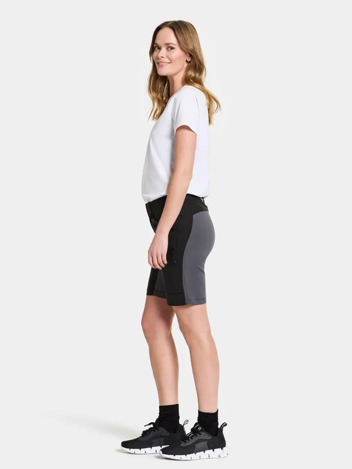 Women Tucana Shorts Black Didriksons Shorts