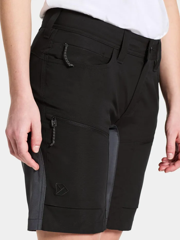 Women Tucana Shorts Black Didriksons Shorts