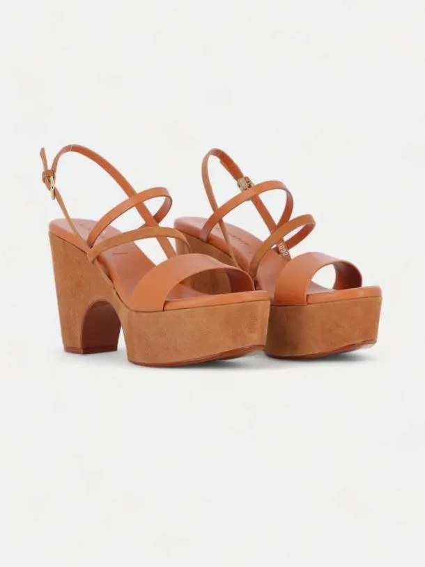 Women VOGUE Brown Clergerie Sandals