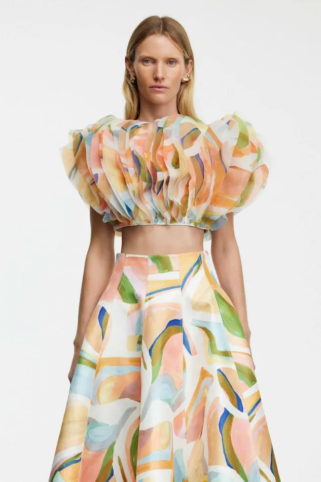 Women WARBURTON TOP Cubist Canyon Acler Tops