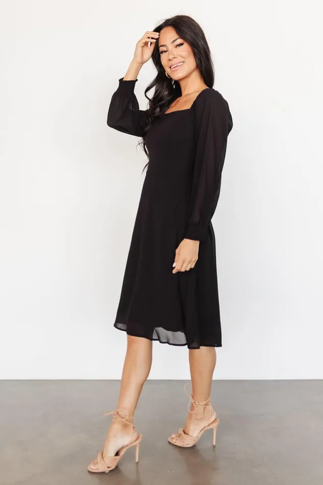 Women Wedding Guest Baltic Born Elise Short Dress Black Women Wedding Guest Baltic Born Elise Short Dress Black