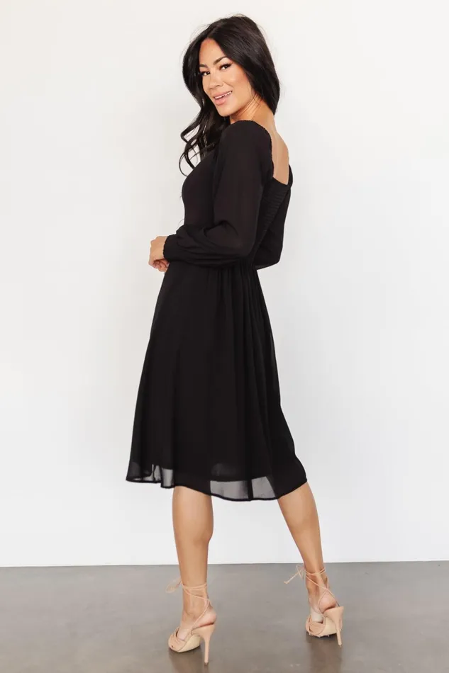 Women Wedding Guest Baltic Born Elise Short Dress Black Women Wedding Guest Baltic Born Elise Short Dress Black