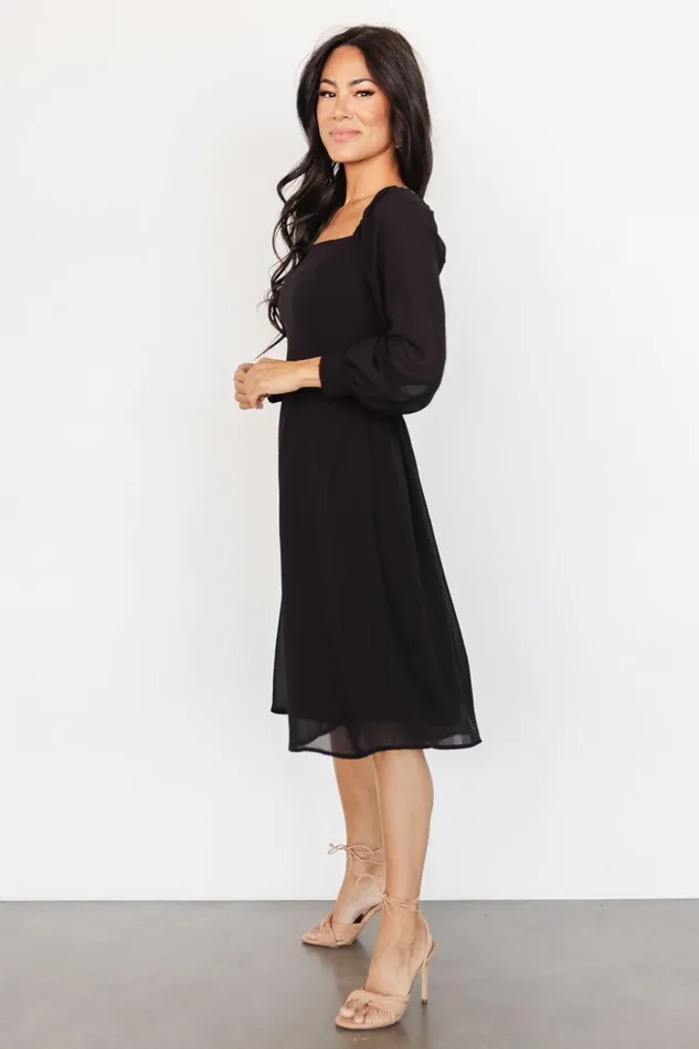 Women Wedding Guest Baltic Born Elise Short Dress Black Women Wedding Guest Baltic Born Elise Short Dress Black