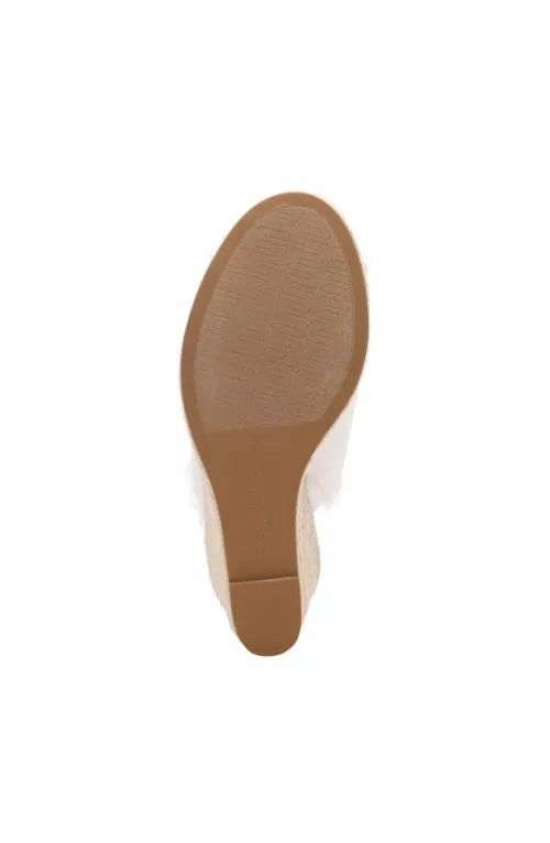 Women Wedges and Espadrilles Liverpool Los Angeles Hollywood Fray Edge Espadrille Ecru