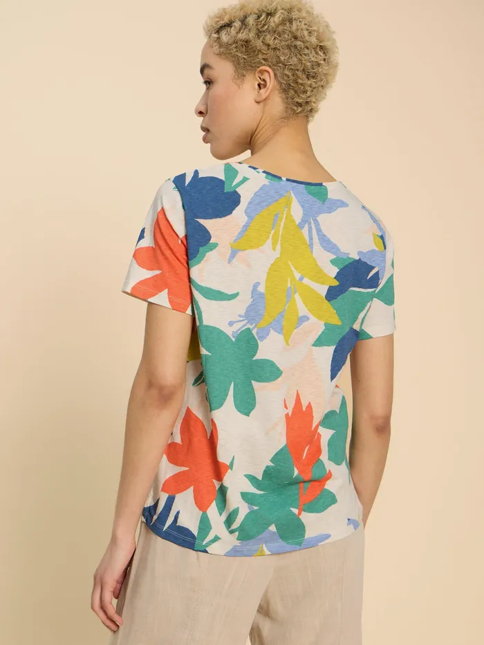 Women White Stuff Clothing ABBIE PRINT TEE