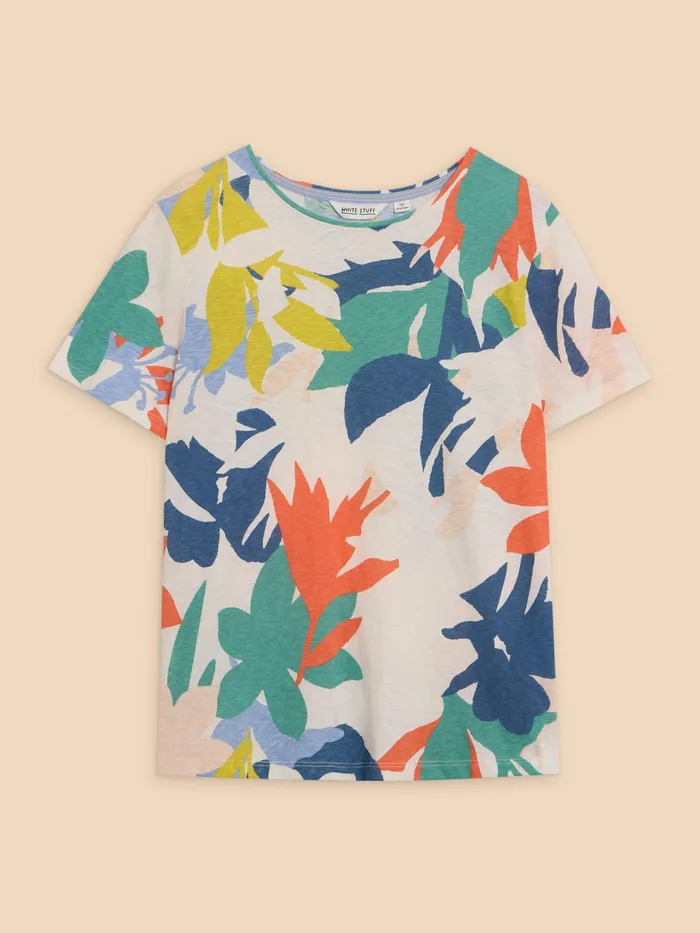 Women White Stuff Clothing ABBIE PRINT TEE