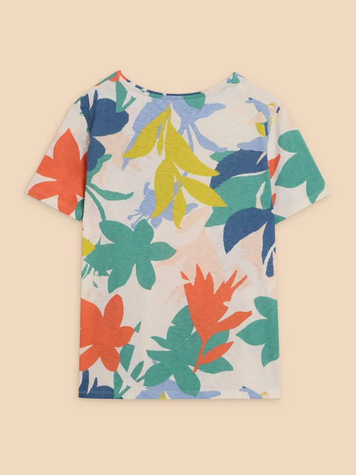 Women White Stuff Clothing ABBIE PRINT TEE