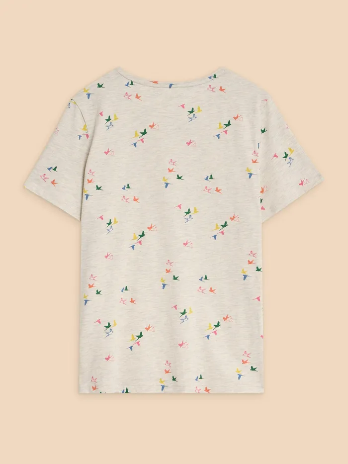 Women White Stuff Clothing ABBIE PRINT TEE