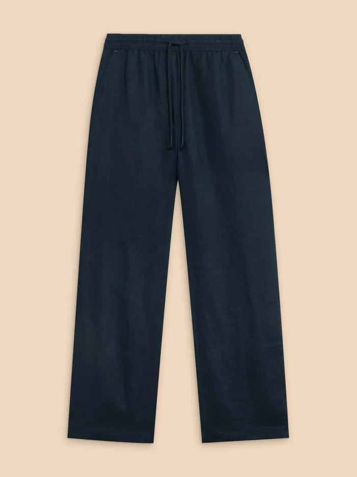 Women White Stuff Clothing Belle Linen Blend Wide Trouser Women White Stuff Clothing Belle Linen Blend Wide Trouser