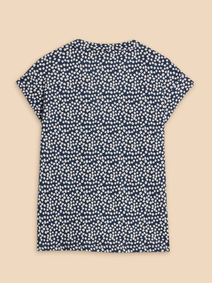 Women White Stuff Clothing IVY LINEN V NECK TEE Women White Stuff Clothing IVY LINEN V NECK TEE