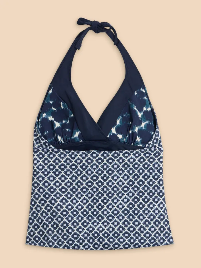 Women White Stuff Clothing Sunshine Reversible Printed Tankini