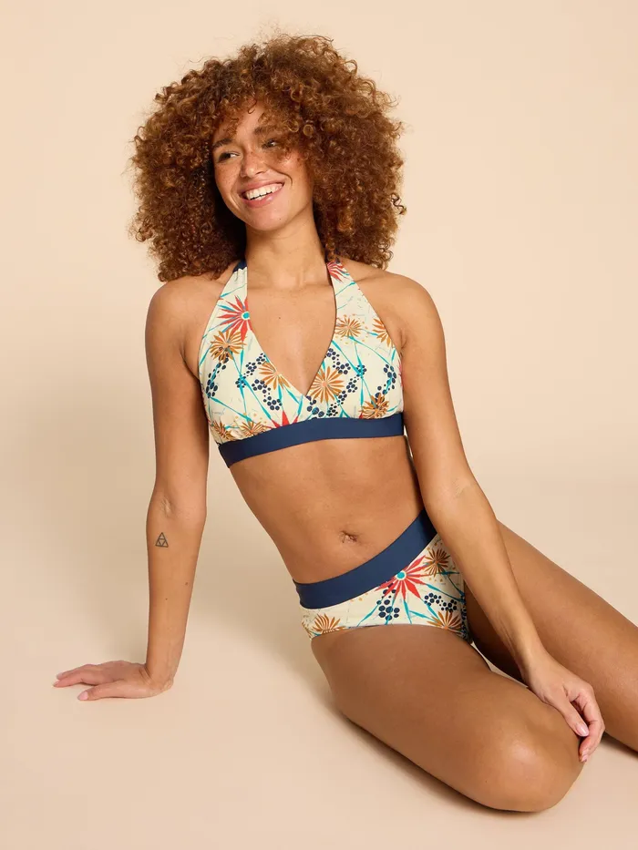 Women White Stuff Clothing Valley Bikini Top