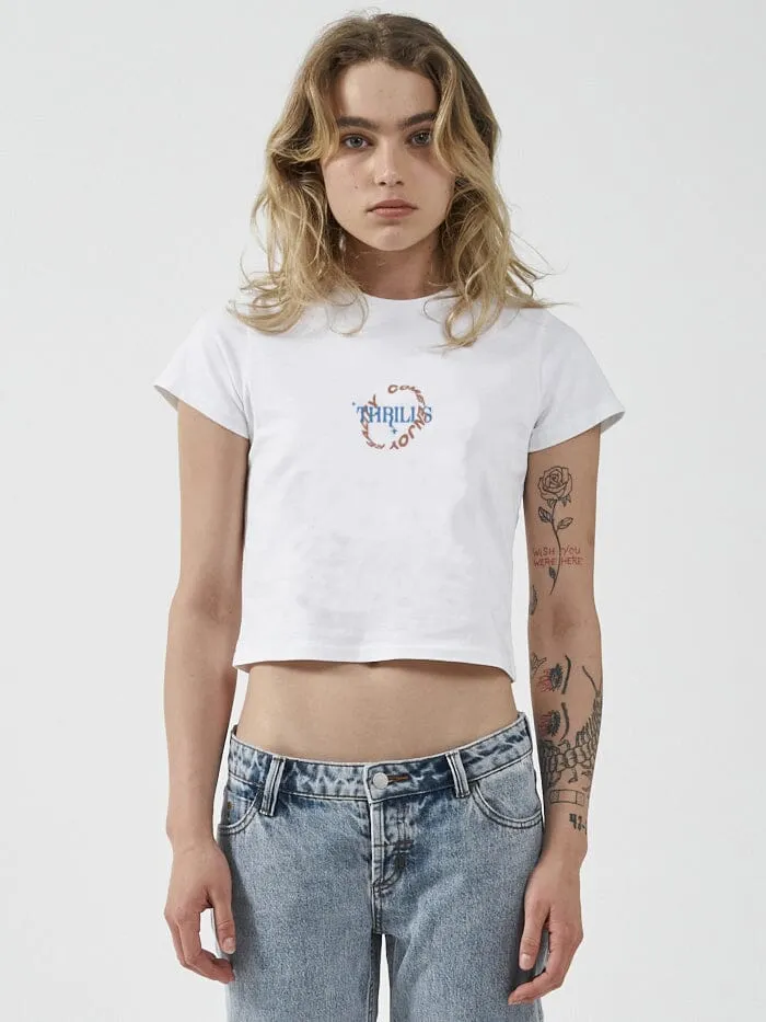 Womens Actuality Mini Tee Tofu Thrills Tops and Tees