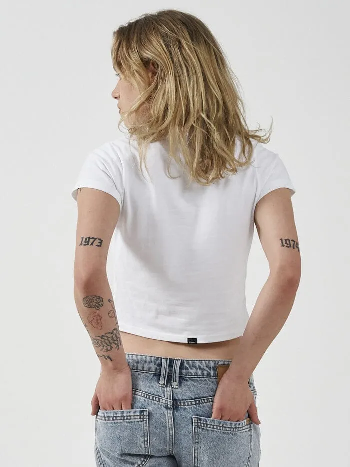 Womens Actuality Mini Tee Tofu Thrills Tops and Tees