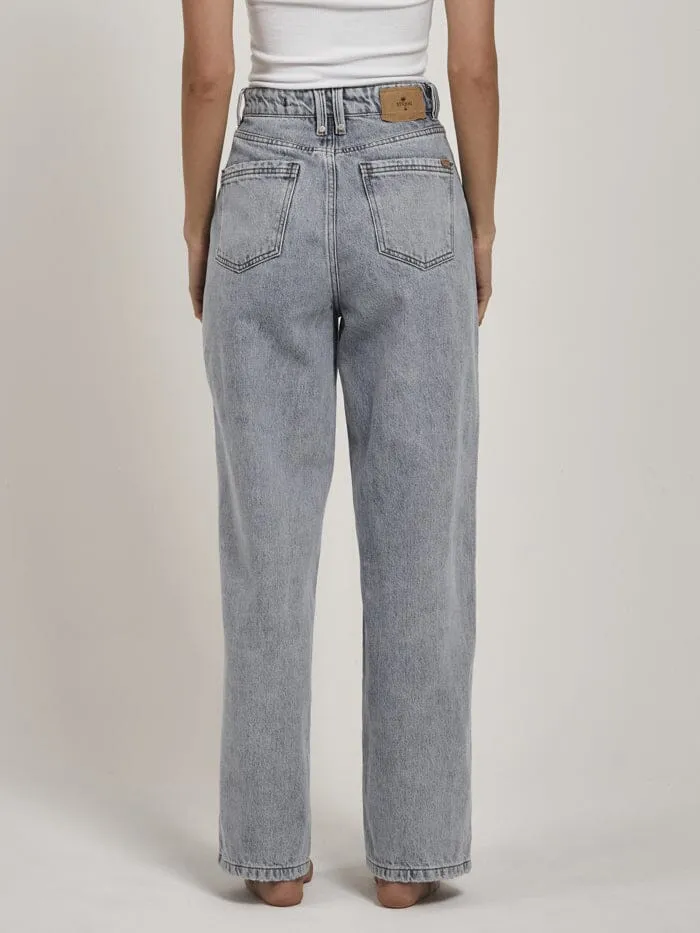 Womens Billie Jean Garage Blue Thrills High Waisted Jeans