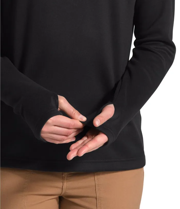 Womens Canyonlands Zip Fleece Tnf Black The North Face Fleece