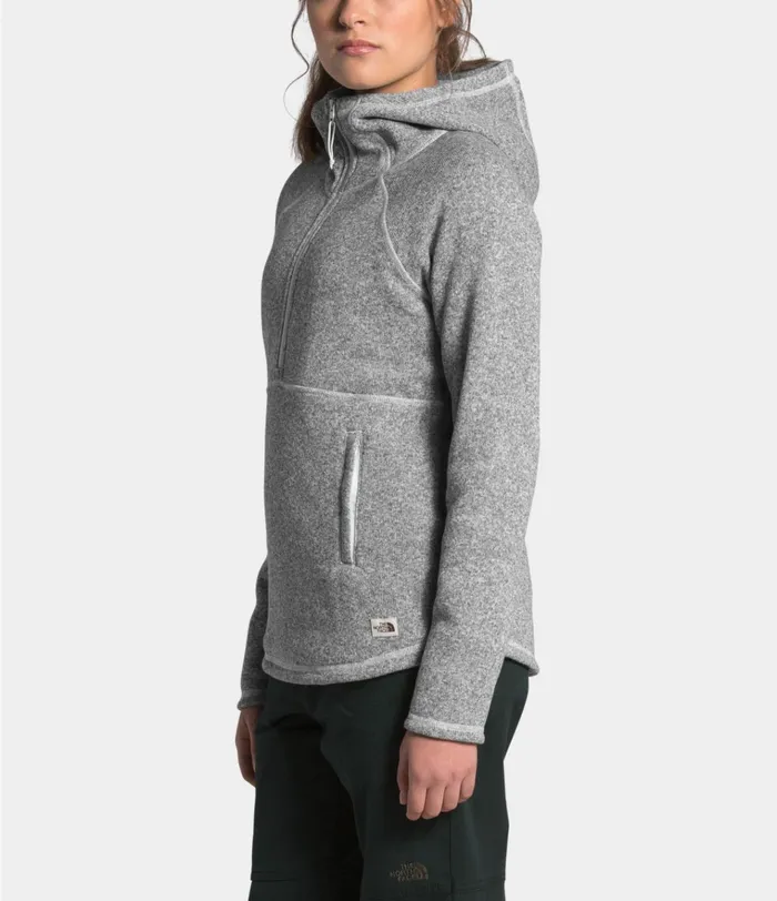 Womens Crescent Hooded Pullover Tnf Light Grey Heather The North Face Hoodies and Sweatshirts