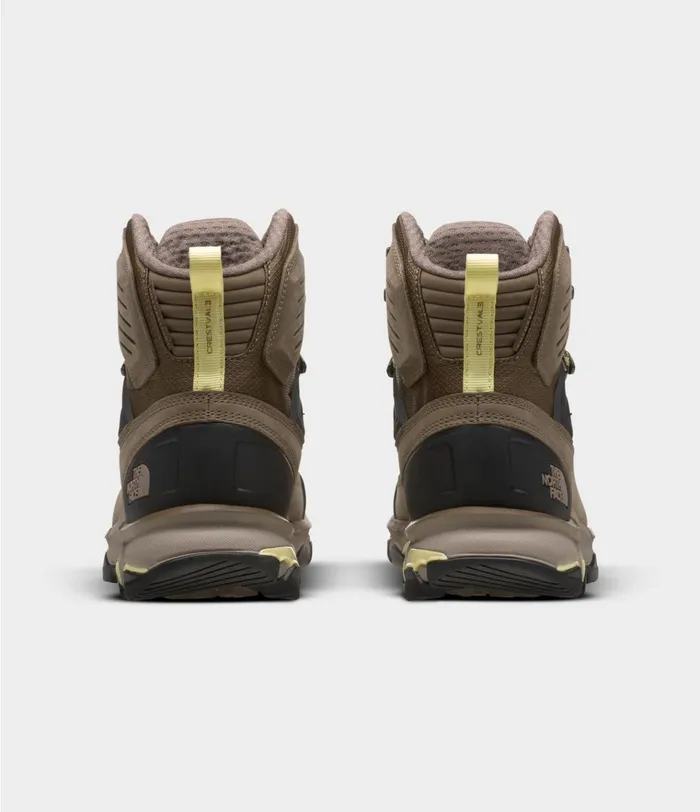 Womens Crestvale FUTURELIGHT Walnuttender Yellow The North Face Sneakers