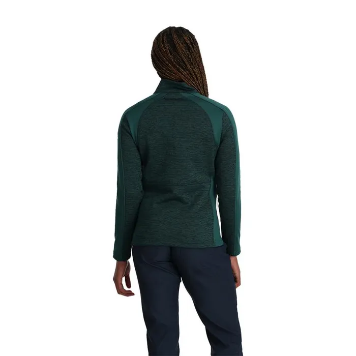 Womens Encore Full Zip Cypress Green Spyder Sweaters