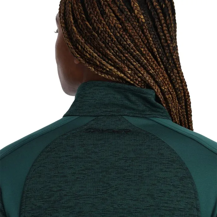 Womens Encore Full Zip Cypress Green Spyder Sweaters