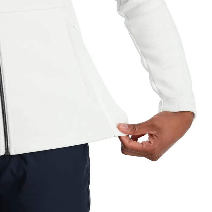 Womens Encore Full Zip White Spyder Sweaters