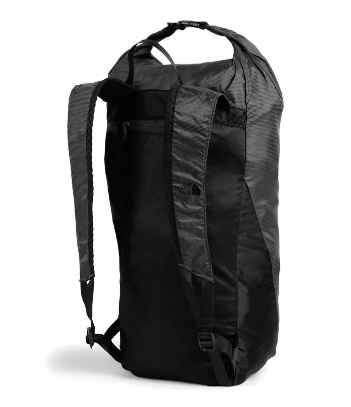 Womens Flyweight Rolltop Asphalt Greytnf Black The North Face Backpacks