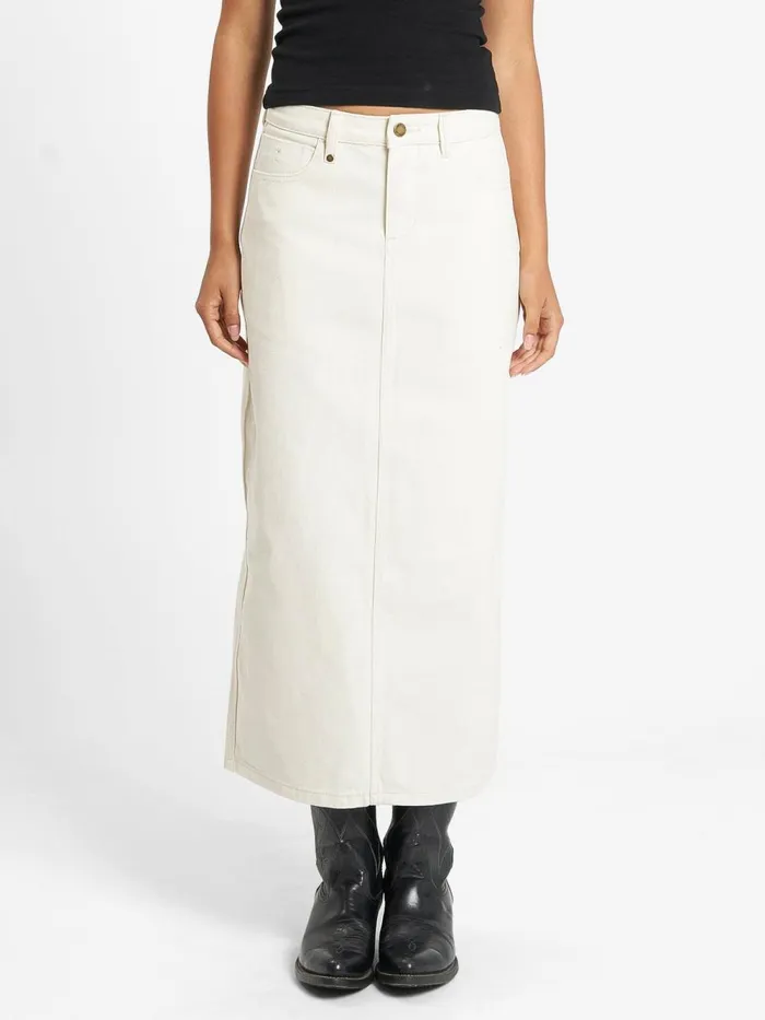 Womens Frankie Skirt Heritage White Thrills Skirts