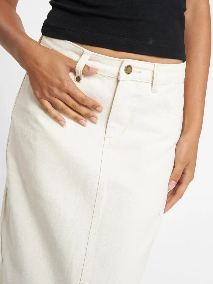 Womens Frankie Skirt Heritage White Thrills Skirts