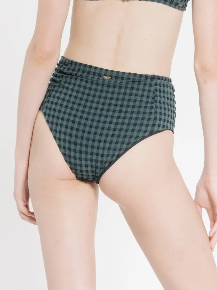 Womens Georgie High Waist Bottom Pine Thrills Swim