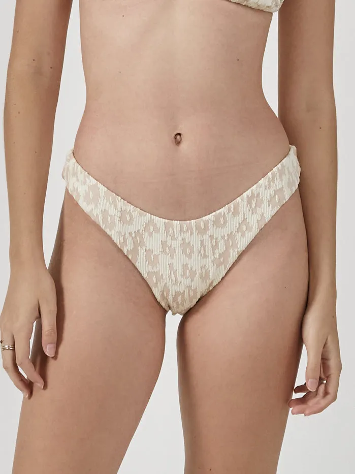 Womens Glitch Bikini Bottom Sunlight Thrills Swim
