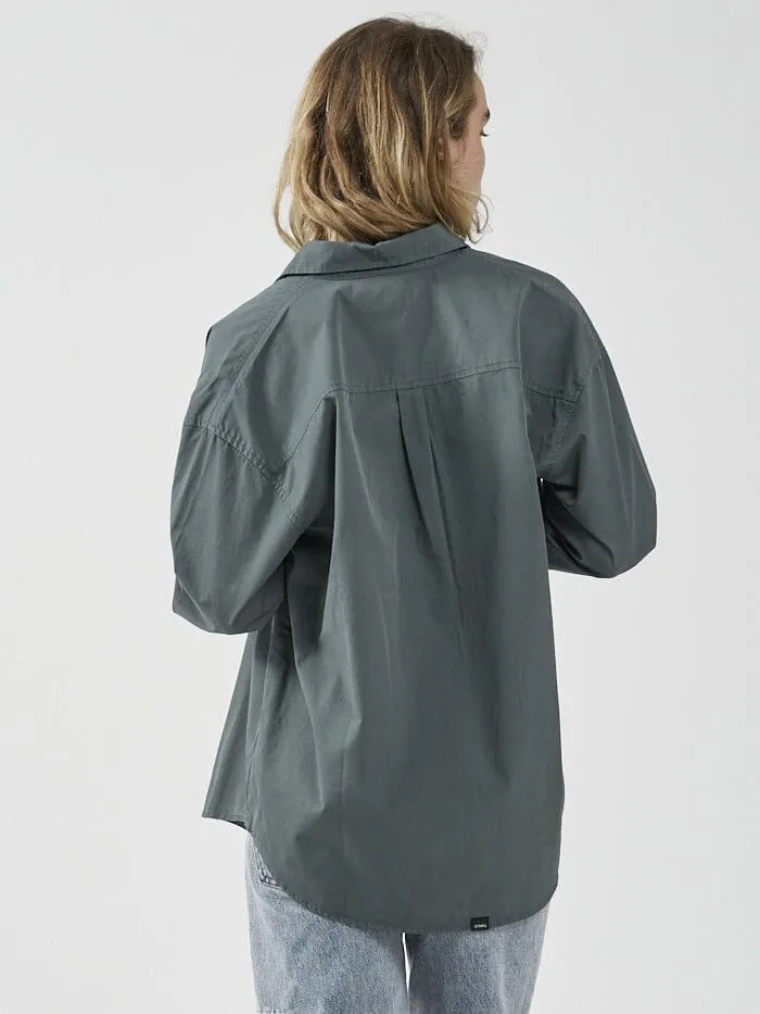 Womens Jordan Shirt Scrubs Green Thrills Tops and Tees