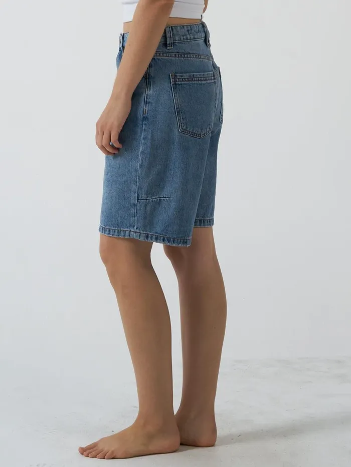 Womens Jordan Short Weathered Blue Thrills Denim Shorts