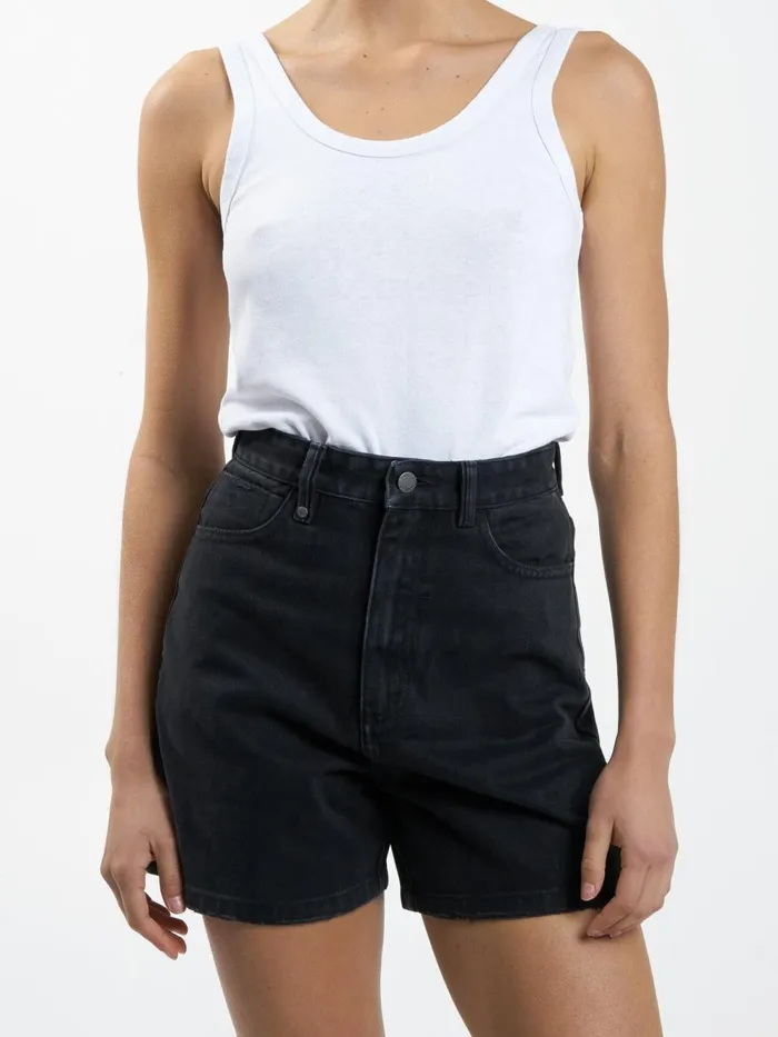 Womens Koko Short Dusk Black Thrills Denim Shorts