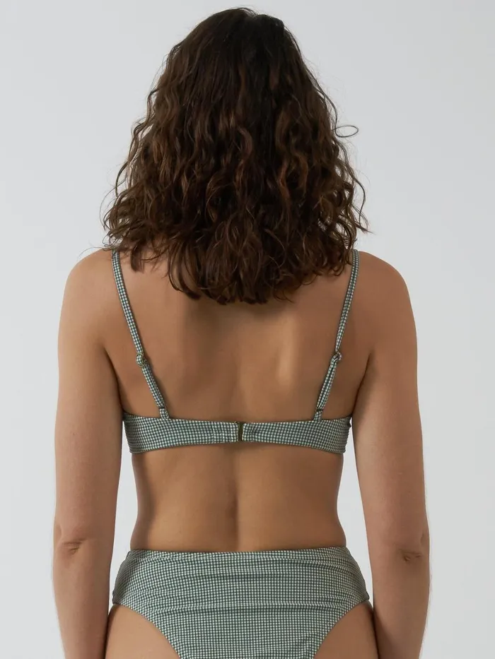 Womens Levitation Underwire Bikini Top Pistachio Thrills Swim