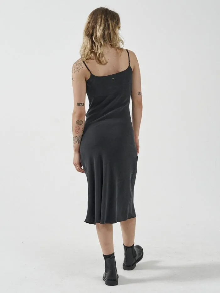 Womens Nina Slip Dress Antique Black Thrills Dresses
