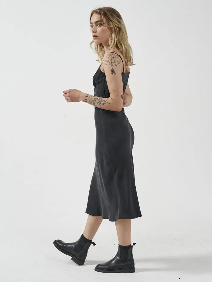 Womens Nina Slip Dress Antique Black Thrills Dresses