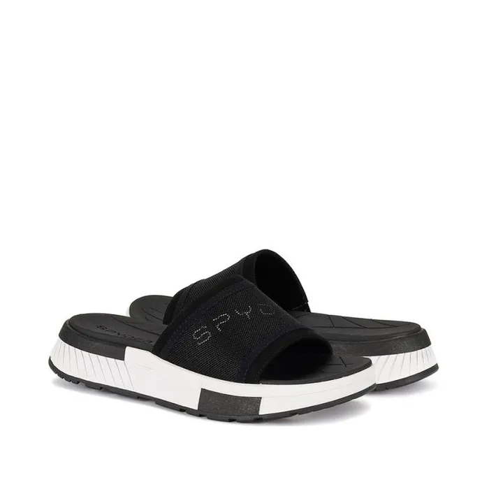 Womens Peninsula Black Spyder Sandals