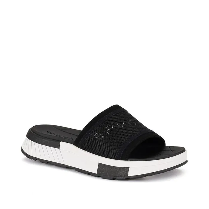 Womens Peninsula Black Spyder Sandals