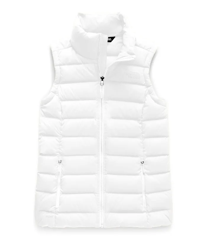 Womens Stretch Down Vest Tnf White The North Face Vests