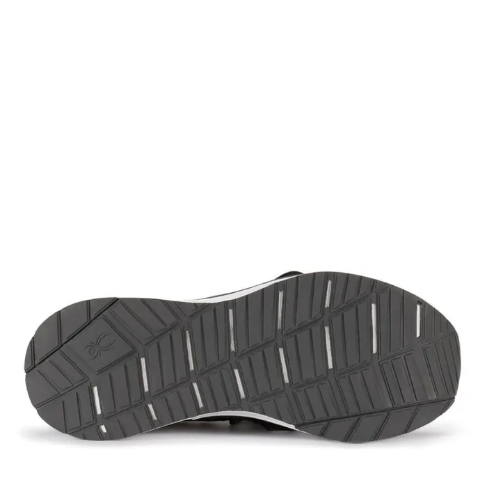Womens Tempo Black Heather Spyder Sneakers