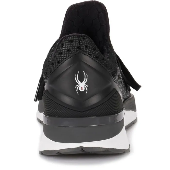 Womens Tempo Black Heather Spyder Sneakers