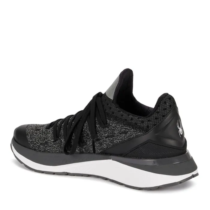 Womens Tempo Black Heather Spyder Sneakers