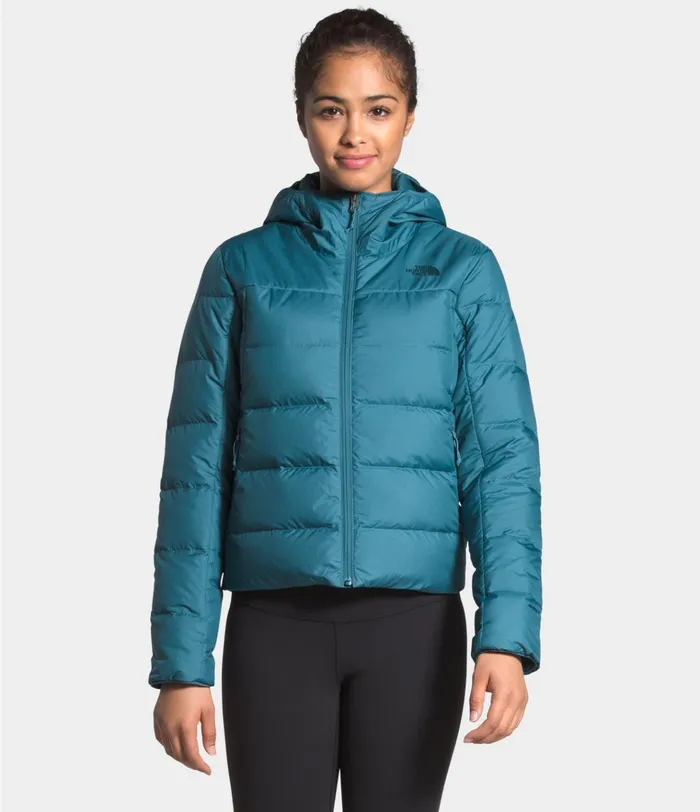 Womens Vallecitos Hoodie Mallard Blue The North Face Insulated and Down Jackets Womens Vallecitos Hoodie Mallard Blue The North Face Insulated and Down Jackets