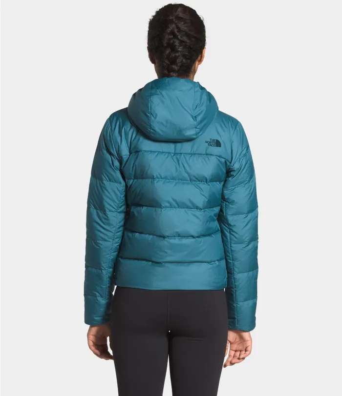 Womens Vallecitos Hoodie Mallard Blue The North Face Insulated and Down Jackets