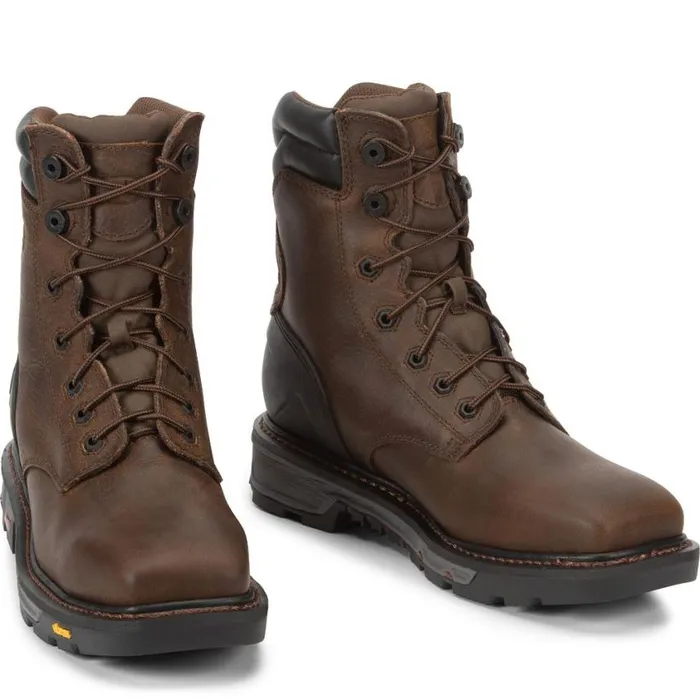Work Men Justin Boots Pipefitter 8034 Steel Toe Work Boot Chocolate Brown 040brown041 Work Men Justin Boots Pipefitter 8034 Steel Toe Work Boot Chocolate Brown 040brown041