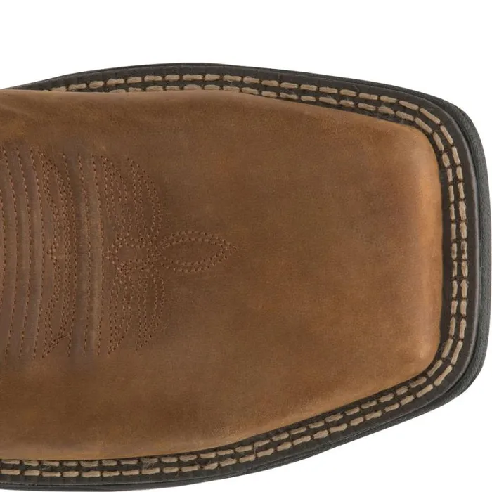 Work Men Justin Boots Rush 11034 Composite Toe Waterproof Work Boot Tan 040brown041