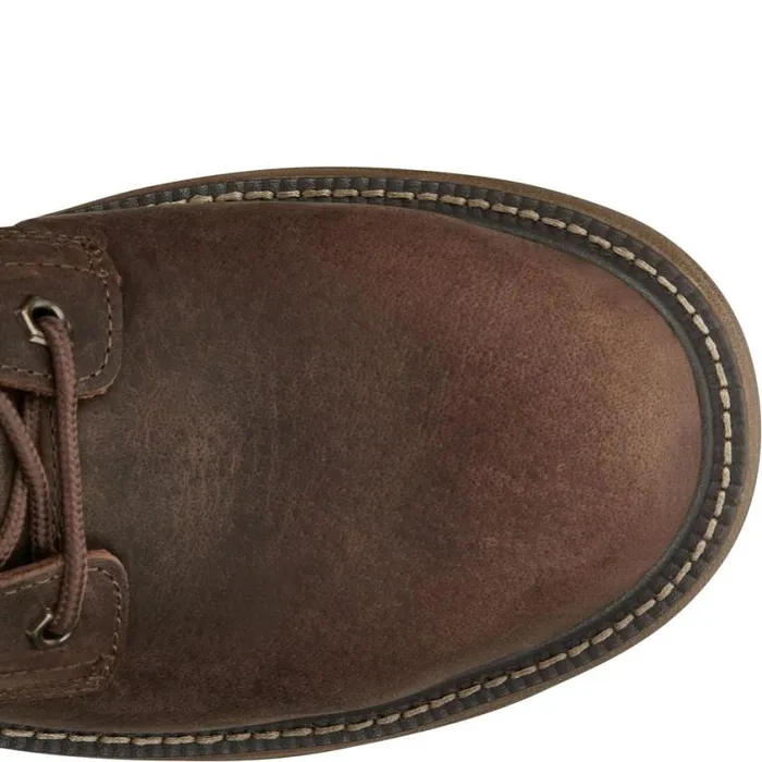 Work Men Justin Boots Rush 8034 Lace UP Nano Comp Toe Waterproof Pecan Brown 040brown041