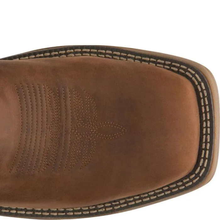 Work Men Justin Boots Rush II 11034 Composite Toe Waterproof Work Boot Rust 040tan041