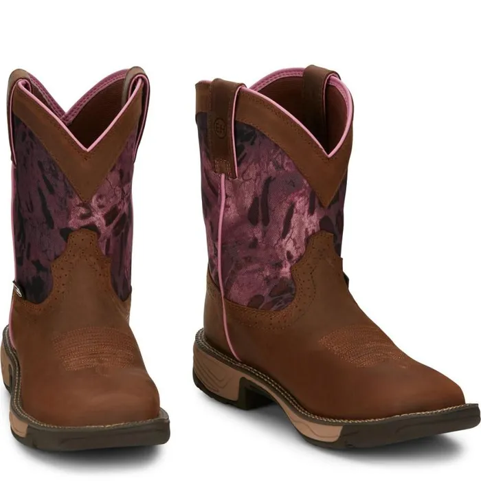 Work Women Justin Boots Rush 8034 Waterproof Work Boot Harvest Brown 040brown041 Work Women Justin Boots Rush 8034 Waterproof Work Boot Harvest Brown 040brown041