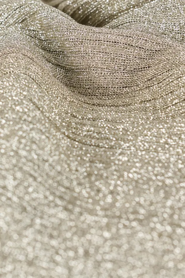 ZakMetallic Top Clothing Baandsh Sweaters and Cardigans